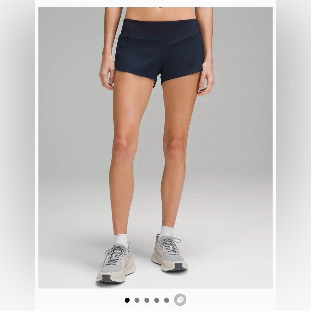Lululemon Low-Rise Lined Speed Up Short 2.5”